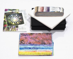 Rainbows Crystal Fabric Kits - Fabric Only